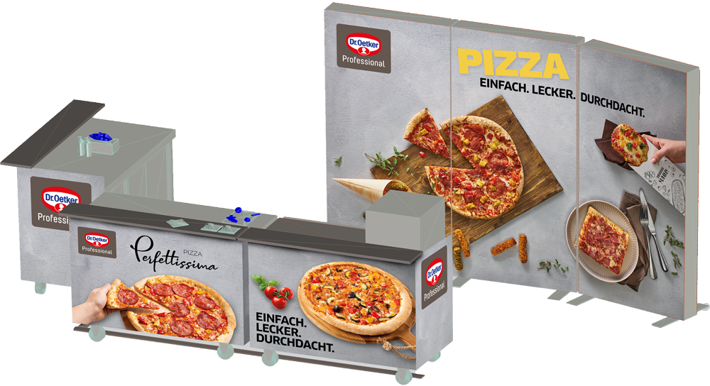 Messestand oetker